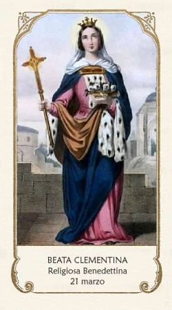 Beata Clemenzia di Hohenburg