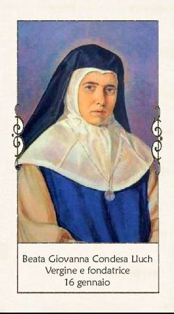 Beata Giovanna Maria Condesa Lluch