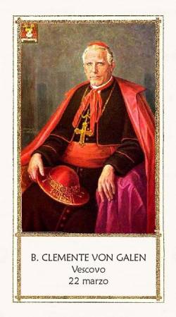 Beato Clemente Augusto von Galen