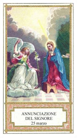 Annunciazione del Signore