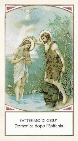 BATTESIMO DI GESU'