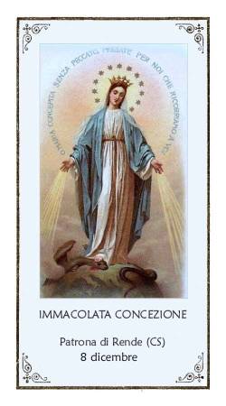Immacolata Concezione della Beata Vergine Maria