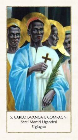 San Carlo Lwanga e 12 compagni