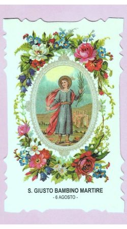 San Giusto bambino