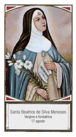 Santa Beatrice de Silva Meneses
