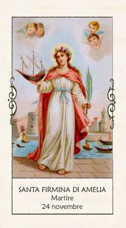 Santa Firmina (o Fermina) di Amelia