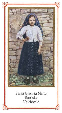 Santa Giacinta Marto