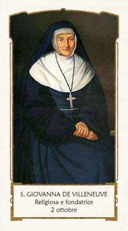 Santa Giovanna Emilia De Villeneuve