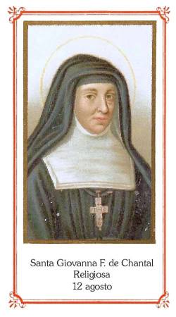 Santa Giovanna Francesca de Chantal