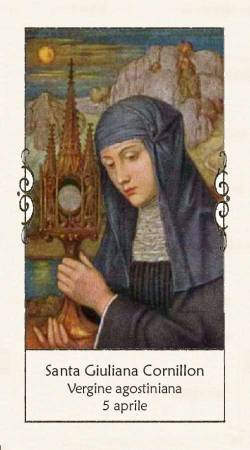 Santa Giuliana di Cornillon o di Liegi