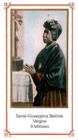 Santa Giuseppina Bakhita