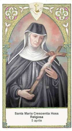 Santa Maria Crescentia Hoss 