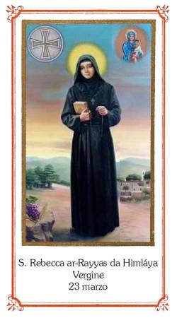 Santa Rebecca ar-Rayyas da Himláya (Rafqa Pietra Choboq)